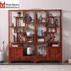 Novo estilo chinês madeira maciça rack antigo Duobao Pavilhão Chá Display Cabinet Sala de estar estante Decoração Escritório Divisória Rack