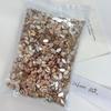 Pacote inteiro atacado joias de diamante para unhas de fundo plano 1440 peças de champanhe cintilante tamanho açúcar ovos de pombo joias de diamante para unhas