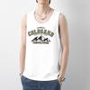 Chaleco de Algodón Puro Camiseta sin Mangas para Hombre 2026 Nuevo Verano Chaleco Deportivo Camiseta Interior de Algodón con Estampado de Moda Camiseta sin Mangas