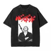 Camiseta com Caveira Brand of Sacrifice Lavada 100% Algodão Streetwear