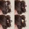 Pinza Grande para Cabello Grueso, Nuevo Modelo 2026, Pinza para el Cabello de Lujo Ligero de Gama Alta, Moño Lleno y Voluminoso, Accesorio para el Cabello de Pinza de Tiburón