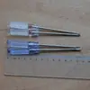 Chave de fenda com cabo transparente, mini chave de fenda de cristal Phillips e de fenda, ferramenta de reparo de celular, pequena chave de fenda magnética