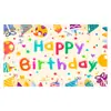 Telón de Fondo de Cumpleaños para Comercio Electrónico Transfronterizo 2026 Modelo Nuevo Telón de Fondo de Cumpleaños Fiesta Decoración de Cumpleaños de Bebé Tapiz Venta al por Mayor