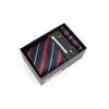 Corbata de hombre de venta caliente transfronteriza, Corbata de jacquard bordada de alta gama atada a mano, Corbata de 8 cm en caja de regalo