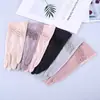 Luvas Personalizadas com Proteção Solar 7071 Renda de Seda Gelada Toque na Tela Ciclismo ao Ar Livre Dirigindo Proteção UV Luvas Femininas