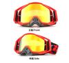 Gafas de Motocicleta, Gafas para Casco de Ciclismo al Aire Libre Dh Downhill, Gafas de Esquí Deportivas de Montañismo, Gafas a Prueba de Viento