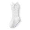 Calcetines de primavera para bebé, nuevos calcetines de algodón de malla hueca con lazo para niña, calcetines de media pierna de princesa