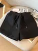 Novos calças retas de cintura alta emagrecedoras para mulheres Outono/Inverno 2026, shorts largos casuais versáteis para baixinhas