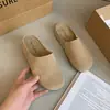 Versión de cuero~Mocasines slip-on estilo Birkenstock vintage para mujer, moda otoño e invierno, zapatillas cerradas slip-on versátiles nuevas