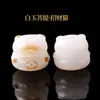 Raíz de Bodhi Gato de la Suerte Accesorios para Joyería DIY Pulsera Cuentas de Oración Cuentas de Madera Jade Blanco Fábrica de Pulseras de Raíz de Bodhi Venta al por Mayor