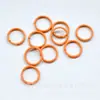 8751 Pintura en Aerosol Círculo Doble Anillo de Conexión Colorido Accesorios para Joyería Hechos a Mano DIY Anillo Cerrado Círculo Colorido