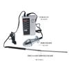 Divertido Acero Inoxidable Ojo de Caballo Bipolar Varilla Anal Tapón Vital Combinación de Choque Eléctrico SM Masturbación Vestibular Orgasmo Uretral Conjunto para Hombres y Mujeres