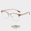 Nuevas gafas antiazules TR90 transfronterizas para cejas, con montura óptica plana para hombre, para Europa y Estados Unidos, en stock, venta al por mayor 8408