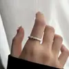 Design de nicho anel adorável tocante feminino moda personalidade estilo luxo leve versátil joia de mão ajustável fresca