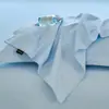 Fundas de almohada 100% algodón 48x74cm, juego de dos, para uso doméstico, funda interior individual de color liso de algodón puro para adulto