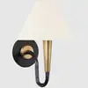 Luminária de Parede Retrô Americana Toda em Cobre Lâmpada de Parede de Fundo para Escada Casa Francesa Sala de Estar Luminária de Parede Simples Estilo Europeu Quarto Lâmpada de Parede ao Lado da Cama
