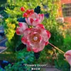Materiais para Flores de Veludo DIY, Ferramentas para Iniciantes, Tábua de Rolagem de Filamento de Madeira Sólida, Escova de Cerdas de Javali, Grampos, Tesoura para Engrossar e Pontuar, Recozimento (Padrão)