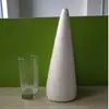 Bola de cono de espuma de dragón de polietileno, modelo de torre de macarrones, accesorios de arcilla ultraligera, material de decoración para árbol de Navidad DIY