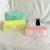 Bolsa de Armazenamento para Cosméticos Bolsa de Armazenamento Longa de Malha Bolsa de Armazenamento Transparente Bolsa Organizadora de Material de Estudo para Estudantes Venda por Atacado