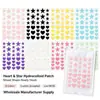 Parche para Granos de Venta Caliente Transfronterizo Amigable con la Piel Estrella Agua Hidrogel Corrector Cubre Granos Color Impermeable Reparación Aislamiento Parche para Granos
