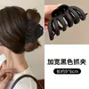Grampo de cabelo grande outono e inverno feminino de alta qualidade presilha tubarão amor cabelo grampo de cabelo ins grampo de pelúcia quente atacado
