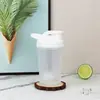 Copo de Água para Pó de Proteína Esportiva 300ml, Copo Prático com Escala, Copo Shaker de Plástico, Copo Esportivo Portátil Copo Shaker