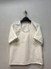 Qianghe Verano Nuevo Estilo Estilo Japonés Simple Cuello en U Ropa de Trabajo Elegante Camisa Holgada y Cómoda Protección Solar Aspecto Adelgazante Top para Mujer