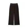 Moda feminina europeia e americana transfronteiriça ZA, popular no AliExpress: conjunto estiloso de jaqueta com zíper e gola alta com calça casual combinando