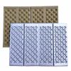 Cojín plegable portátil para exterior tipo nido de huevo, panal de abeja, cuatro pliegues, cojín pequeño, cojín con ranura para huevo XPE, fabricantes