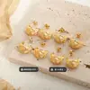 Pendientes de Malla Hueca de Personalidad de Verano para Mujer, Pendientes de Tachuela Geométricos de Acero de Titanio de Color Neutro Estilo Frío de Nicho, Pendientes de Puesto de Moda