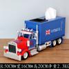 Cool Ou Vintage Hecho a Mano Metal Hierro Modelo Camión Optimus Prime Caja de Servilletas Adornos para Sala de Estar Decoraciones para el Hogar