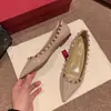Nueva colección primavera/verano 2026: zapatos planos con tachuelas, mocasines de charol con punta poco profunda, náuticos de suela blanda, zapatos planos, bailarinas de punta para mujer