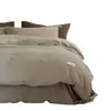 Juego de cama de cuatro piezas con diseño de gofre de clase A, de algodón 60 de calidad para bebés, color sólido, funda de edredón de algodón puro, ropa de cama ligera de lujo de alta calidad
