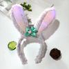 Versión coreana de diadema de orejas de gato de zorro con campana de felpa para mujer, venta al por mayor, de alta calidad, en stock, diadema de sirvienta para transmisiones en vivo de influencers de internet