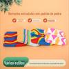 Borracha de modelagem direta da fábrica padrão de pedra borracha de extrusão multicolorida exame de aprendizagem borracha DIY