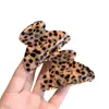 Pinza pequeña de acetato con estampado de leopardo para el pelo, para peinado semi-recogido, accesorio de pelo simple y versátil, nuevo accesorio de pelo 2026