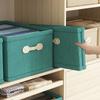 Caja Organizadora de Artículos del Hogar para Dormitorio Caja para Desorden Caja de Almacenamiento de Ropa Gran Capacidad Plegable Caja de Almacenamiento de Lujo Ligero