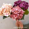 Fabricante Venta al por Mayor Exportación Hortensia Artificial Individual 96 Piezas Boda Decoración del Hogar Arreglo Floral Hortensia Europea