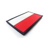Vendas diretas da fábrica Bandeira polonesa tecida bordado patch nova roupa sacos chapéus Velcro emblema adesivos decorativos