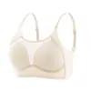 Ventas Directas de Fábrica Popular Transfronteriza Pubertad de Niña Espalda Hermosa Sujetador Camisola Retractora de Senos Suave para la Piel Sin Costuras