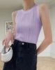Cross-border AliExpress 2024 Amazon Crewneck Ombro Slim Colete Design Nicho Moda Top Base