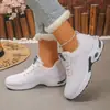 Zapatos de Algodón Transpirables Casuales de Talla Grande para Mujer Europeos y Americanos Zapatos Transfronterizos para Aumentar la Altura Zapatos de Algodón Suela Gruesa Venta al por Mayor Talla Grande