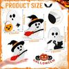 Enfeites criativos de Halloween transfronteiriços Novas decorações de fantasmas bonitos Decorações de mesa de férias Enfeites de madeira