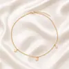 Collar con colgante de estrella de cinco puntas y media luna, joyería transfronteriza europea y americana, elegante collar personalizado que combina con todo para mujer