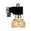 Válvula de Solenoide Normalmente Abierta Normalmente Abierta Válvula de Agua Interruptor Ac220V Válvula de Aire Dc24V 12V 4 Puntos 1.0 pulgada 2 pulgadas Bobina de Cobre Completo