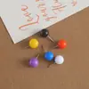 Uñas Creativas de Colores en Forma de 'I', Múltiples Tamaños Personalizables, Tablero de Corcho Combinado, Pared de Fotos, Chinchetas de Plástico, Chinchetas Hechas a Mano
