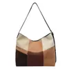 Bolsa Feminina Novo Estilo 2025, Bolsa de Mão Retrô Simples, Bolsa de Viagem Casual de Grande Capacidade, Bolsa Tote Leve e Fashion, Tendência