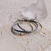 Pulseira Pequena de Miçangas Tecida à Mão Feminina Miçangas Japonesas Miyuki Simples Elegante Iniciante Empilhada Joalheria