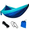 Hamaca Popular de Venta Cruzada al Aire Libre de Tela de Paracaídas de Nylon Silla Columpio de Campamento para una o Dos Personas Bestseller de Invierno para Niños