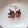Boneca dos desenhos animados resina jóias acessórios diy material elástico hairpin set material urso coelho bunda sul 8